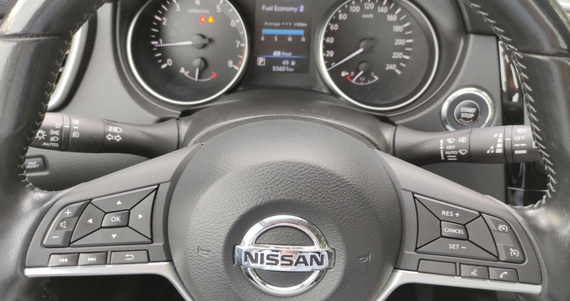 Nissan Qashqai cena 92900 przebieg: 55601, rok produkcji 2019 z Niemcza małe 232